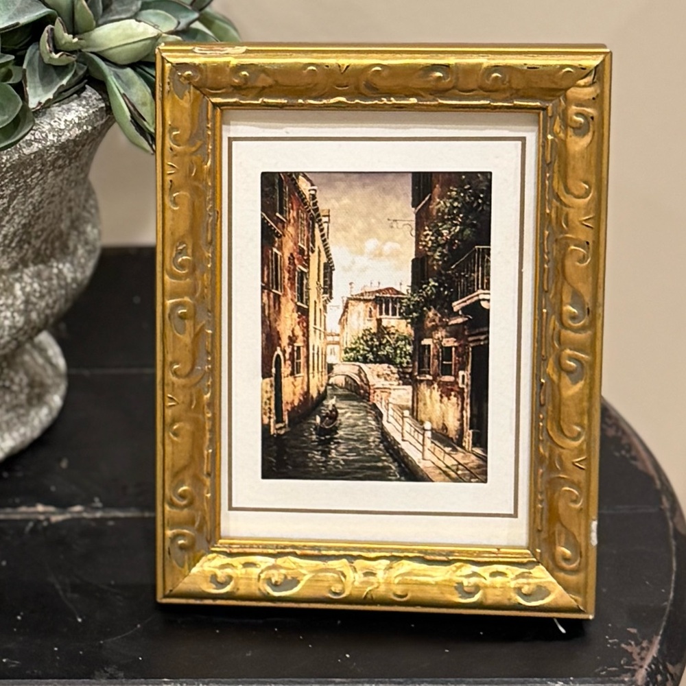 Gold Framed Art Made in Italy
